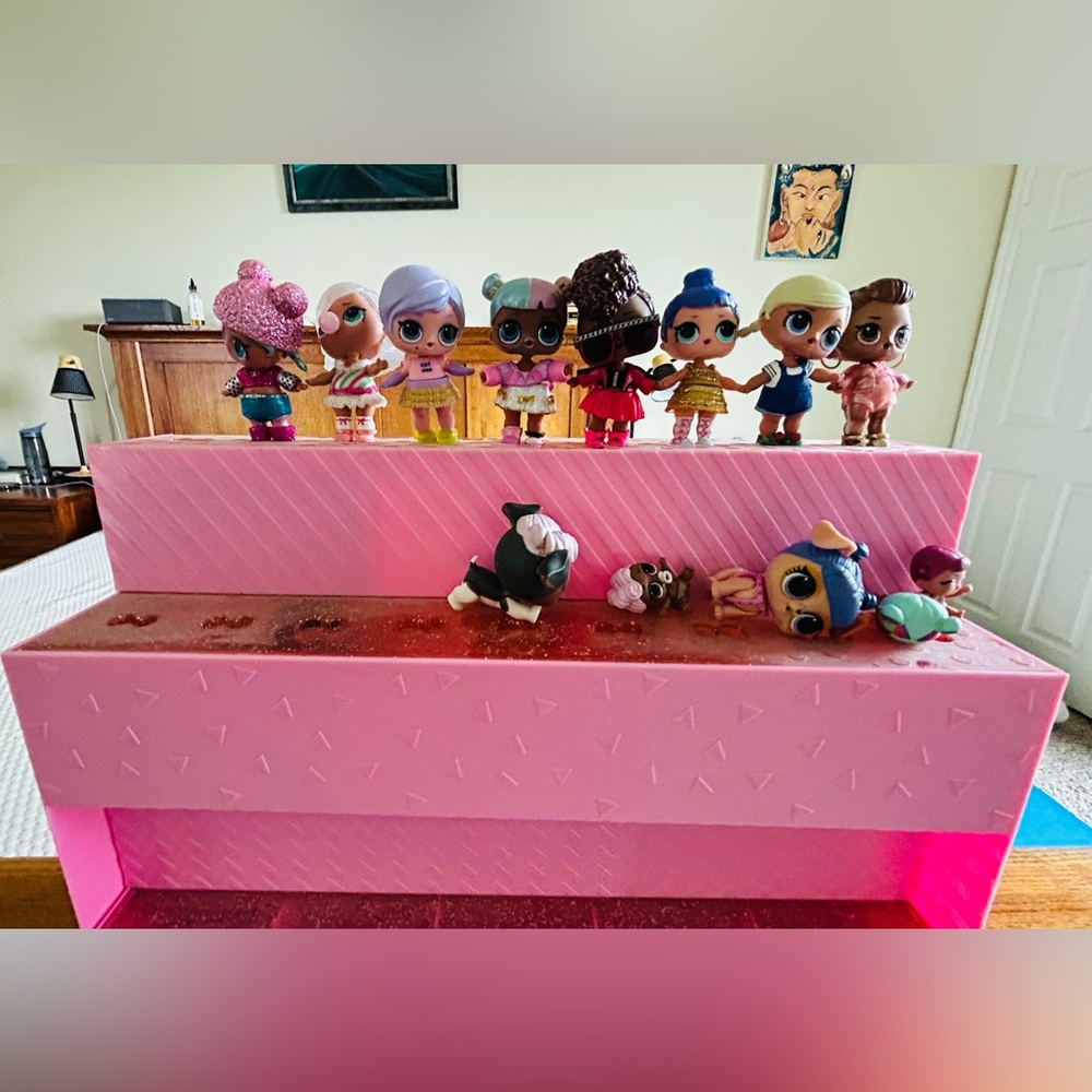L.O.L. Surprise Doll and Pet Collection with Stand